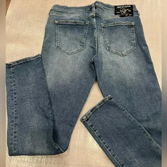 [31Inseam  31”]True Religion Mens Rocco Relaxed Skinny Jean - Picture 4 of 6